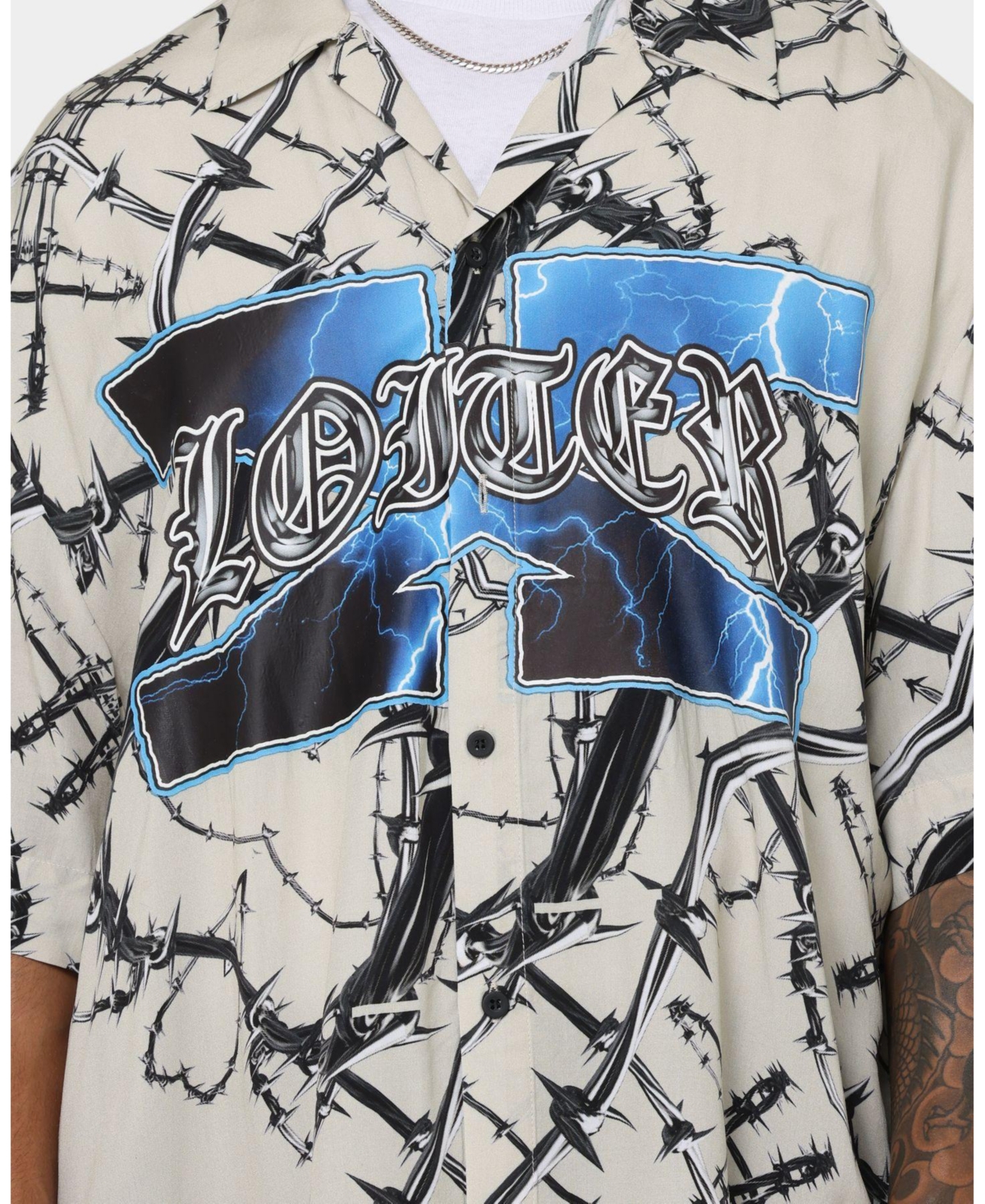 Loiter Men's Frontline Button-Up Shirt