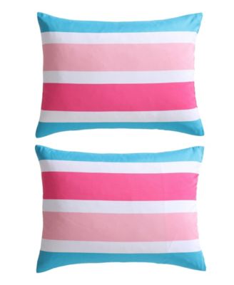 Cru Stripe Microfiber 4-Pc. Comforter Set, Full/Queen