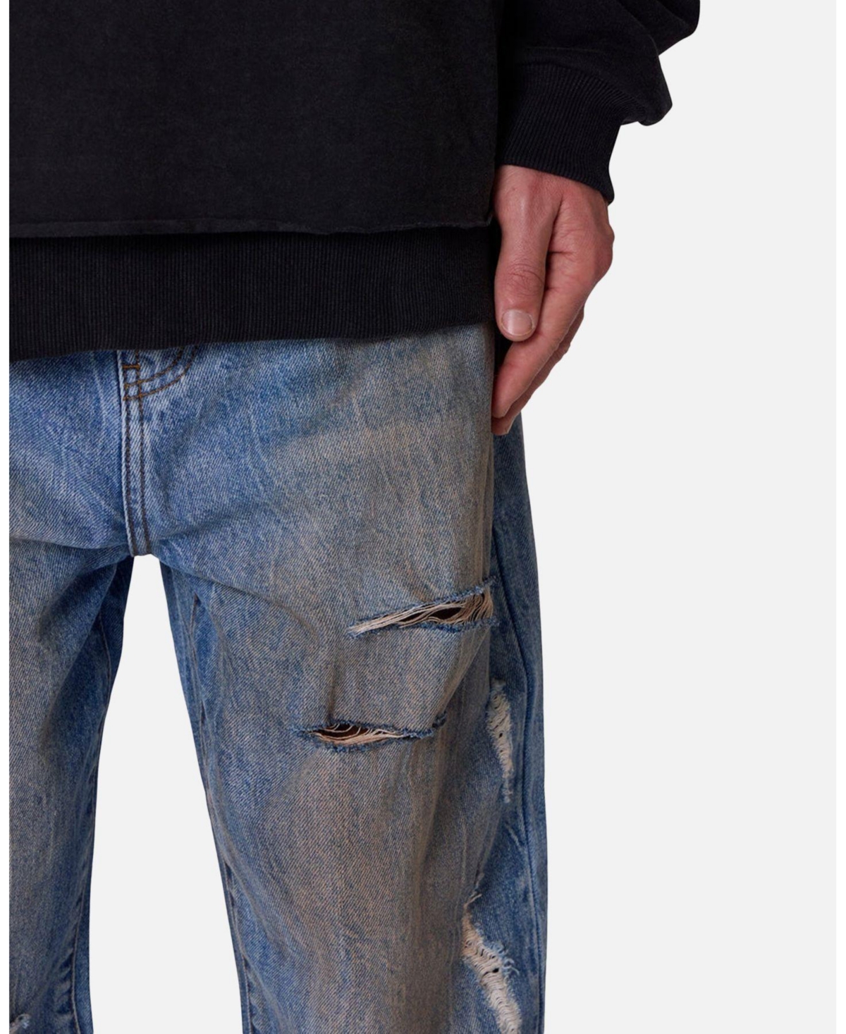 Loiter Men's Ultra Baggy Ran Over Denim