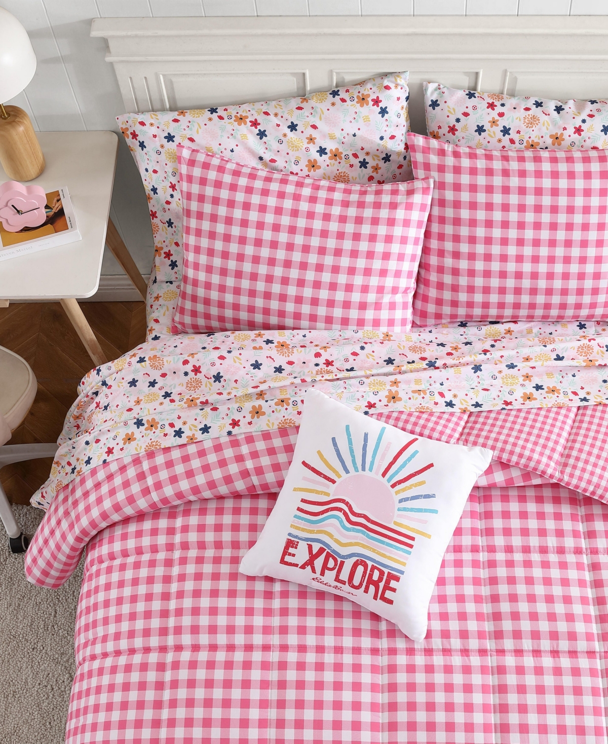 Eddie Bauer Preston Check Microfiber 3-Pc. Comforter Set, Twin