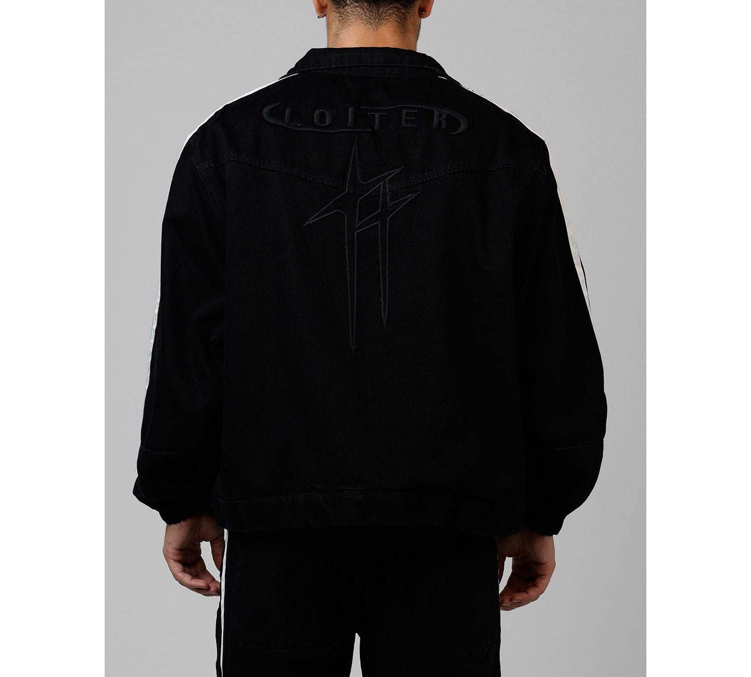 Men's Track Star Denim Jacket