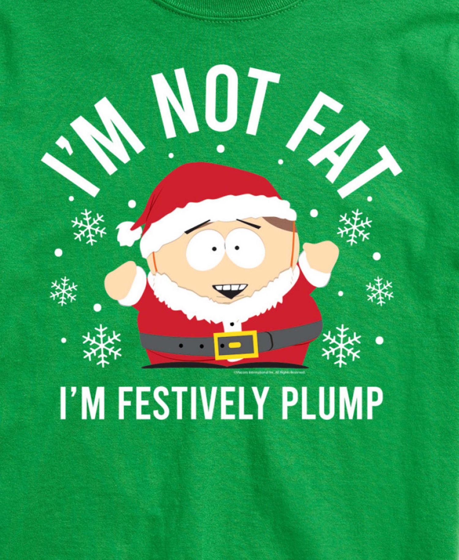 Men's South Park Festively Plump Graphic Crewneck T-Shirt