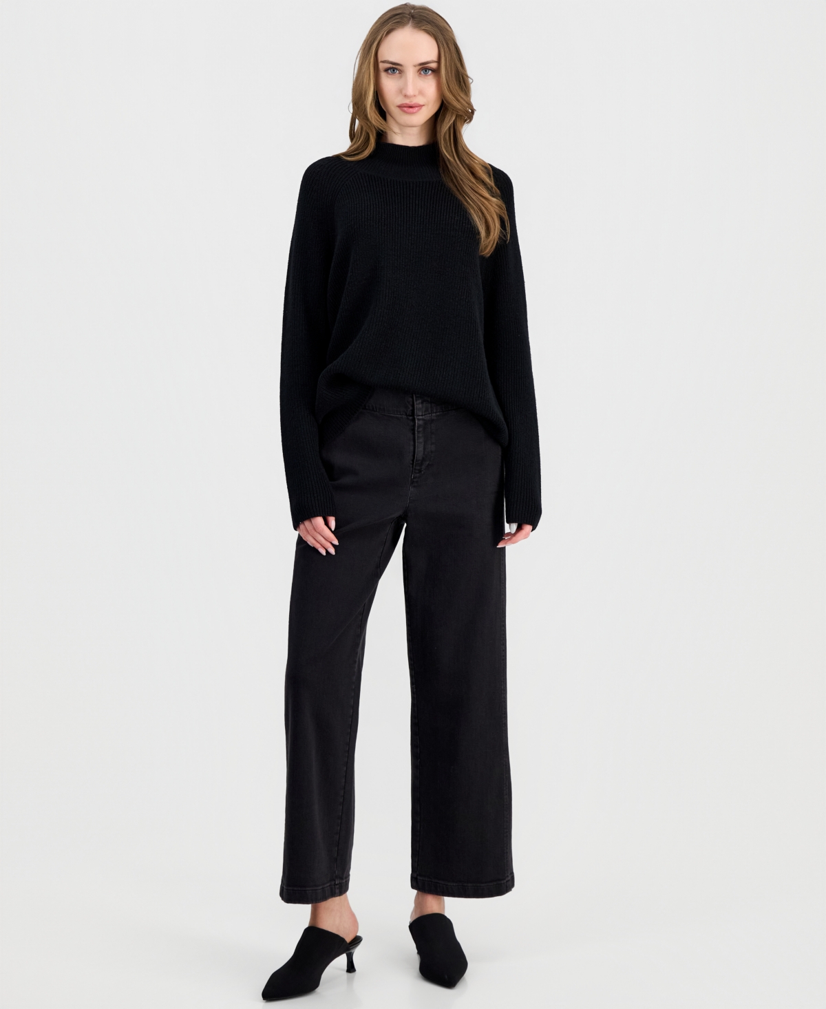Eileen Fisher Women's Wool Turtleneck Sweater