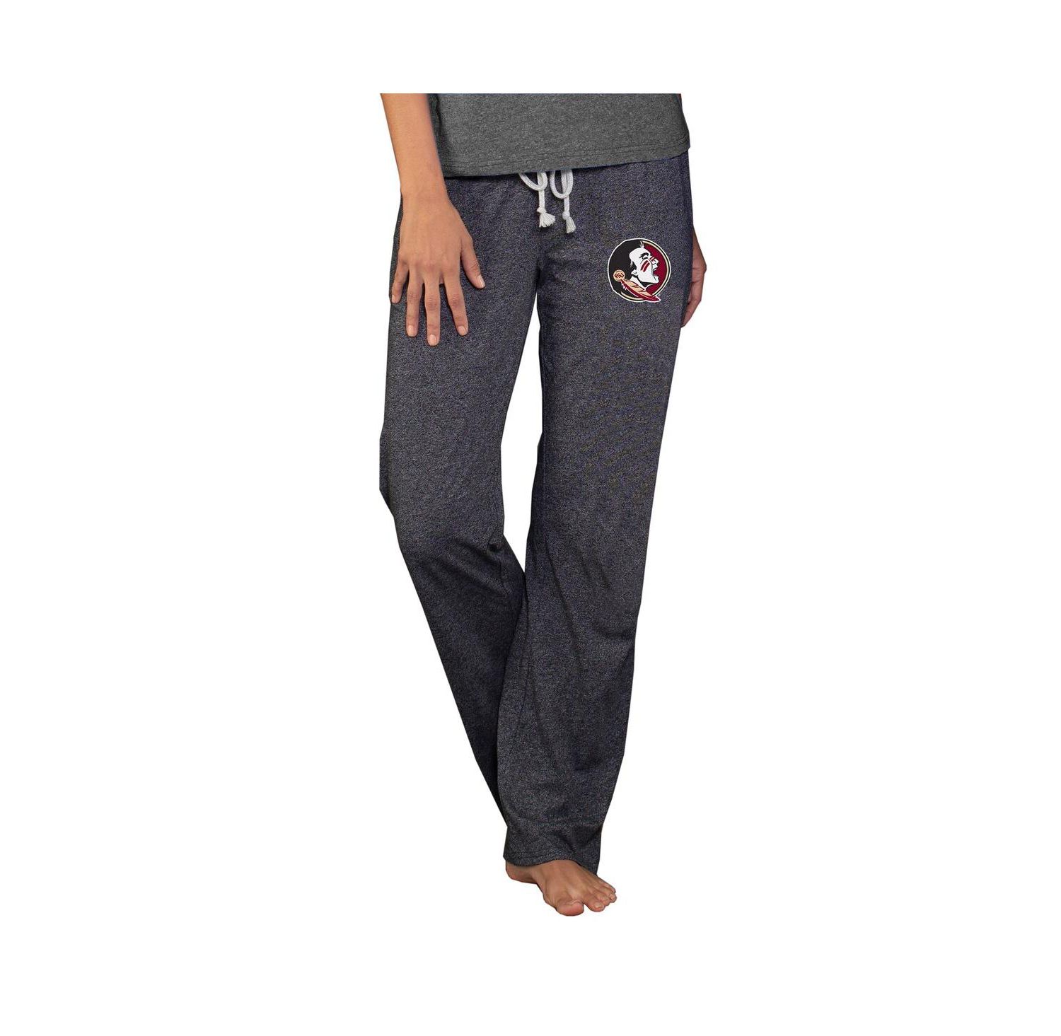 Women's Charcoal Florida State Seminoles Quest Knit Lightweight Pants