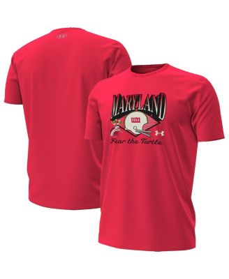 Men's Red Maryland Terrapins Vintage Collection T-Shirt