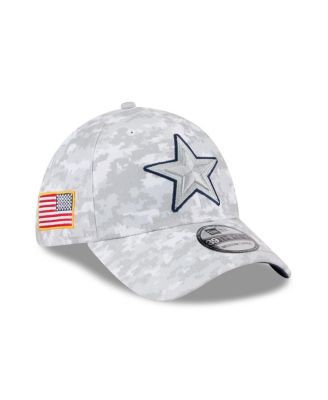New Era - Men's White Dallas Cowboys 2025 Salute to Service Digital Camo Fan Pack 39THIRTY Flex Hat