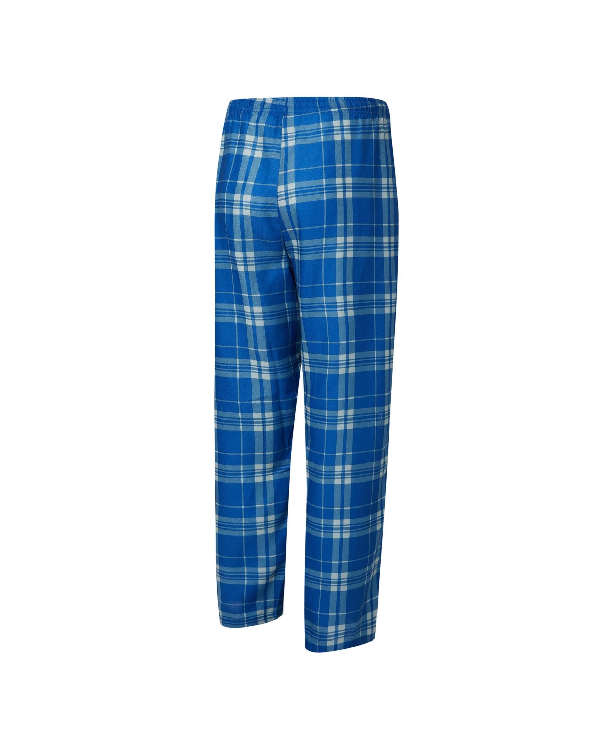 Concepts Sport Men's 2-Piece Royal/Gray Indianapolis Colts Regulate Long Sleeve T-Shirt and Plaid Pant Set