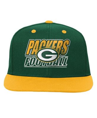 Big Boys and Girls Green Bay Packers Team Gradient Deadstock Snapback Hat
