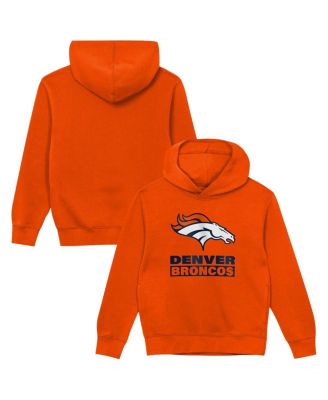 Outerstuff - Preschool Orange Denver Broncos Back to Basics Hoodie