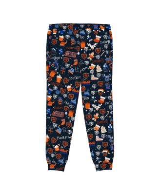 Toddler Navy Chicago Bears Chestnut Holiday Sleep Set