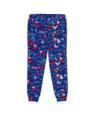Toddler Royal Buffalo Bills Chestnut Holiday Sleep Set