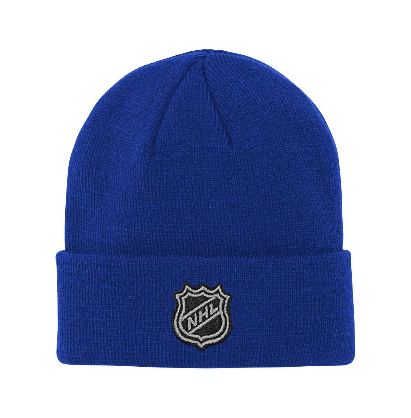 Детская шапка Outerstuff Royal New York Rangers 2.0 Essential Cuffed Knit Hat — фото 2