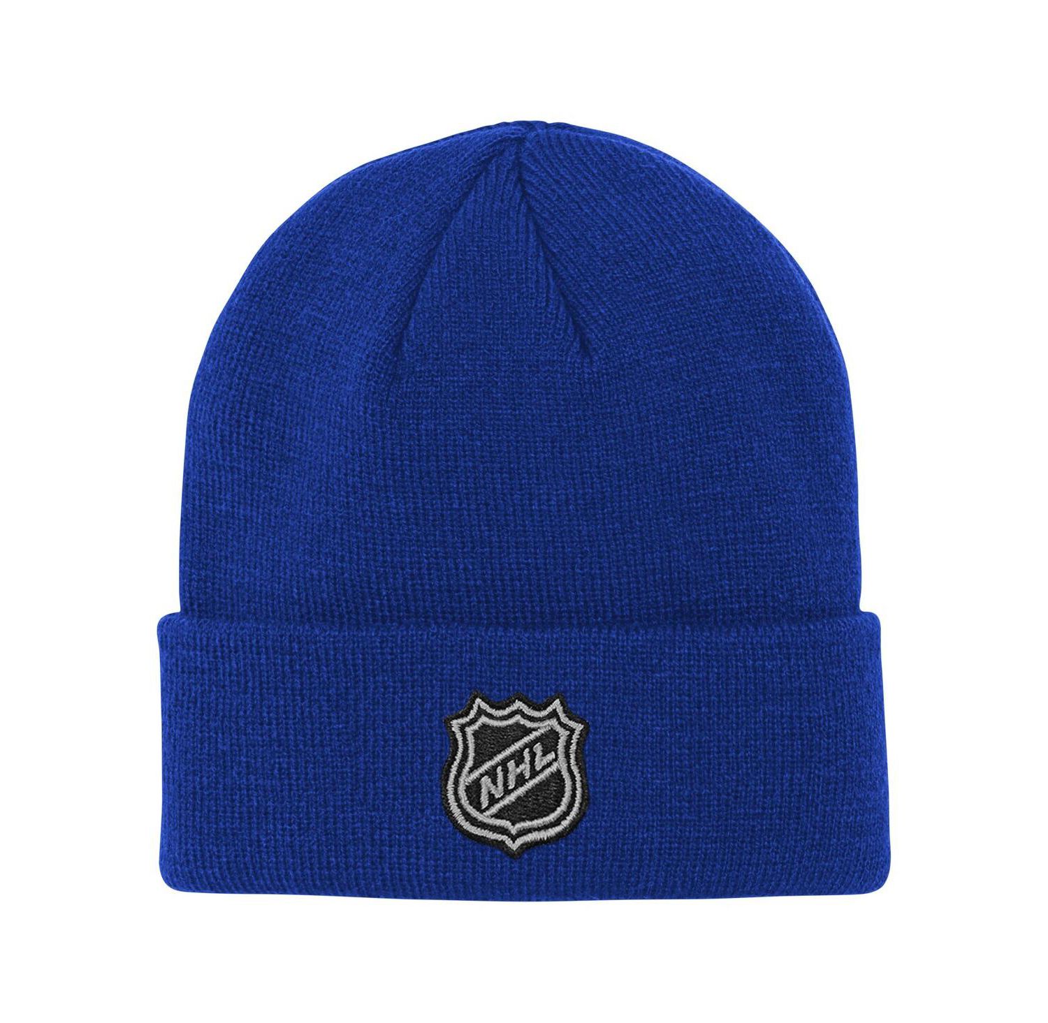 Big Boys and Girls Royal New York Rangers 2.0 Essential Cuffed Knit Hat
