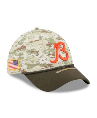 New Era - Men's Camo Chicago Bears 2025 Salute to Service 39THIRTY Flex Hat
