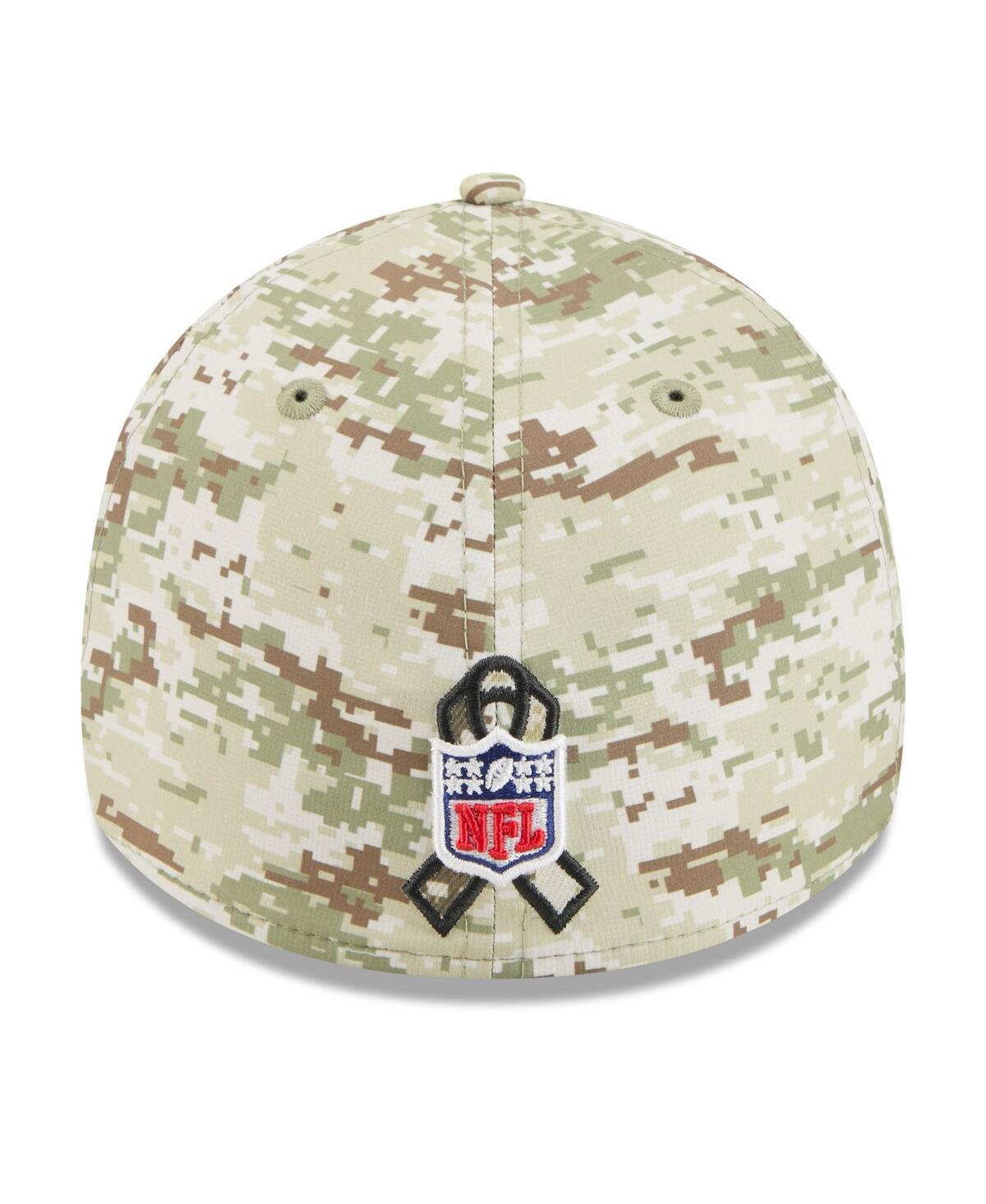 New Era Men's Camo Los Angeles Rams 2025 Salute to Service 39THIRTY Flex Hat