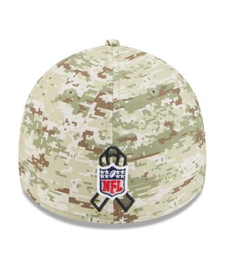 Men's Camo Minnesota Vikings 2025 Salute to Service 39THIRTY Flex Hat