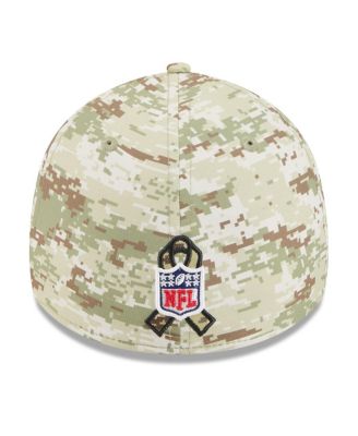 Men's Camo New York Jets 2025 Salute to Service 39THIRTY Flex Hat