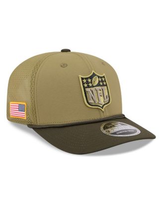 New Era - Men's Green Shield Merchandise 2025 Salute to Service 9SEVENTY Adjustable Hat