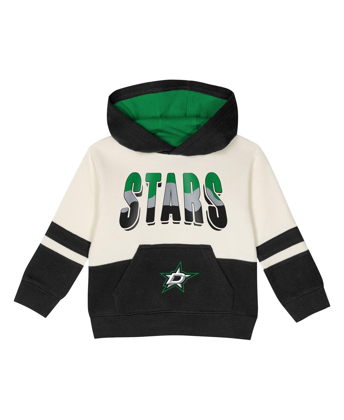 Outerstuff Toddler 2-Piece Black Dallas Stars Chants and Cheers Fleece Hoodie Pants Set