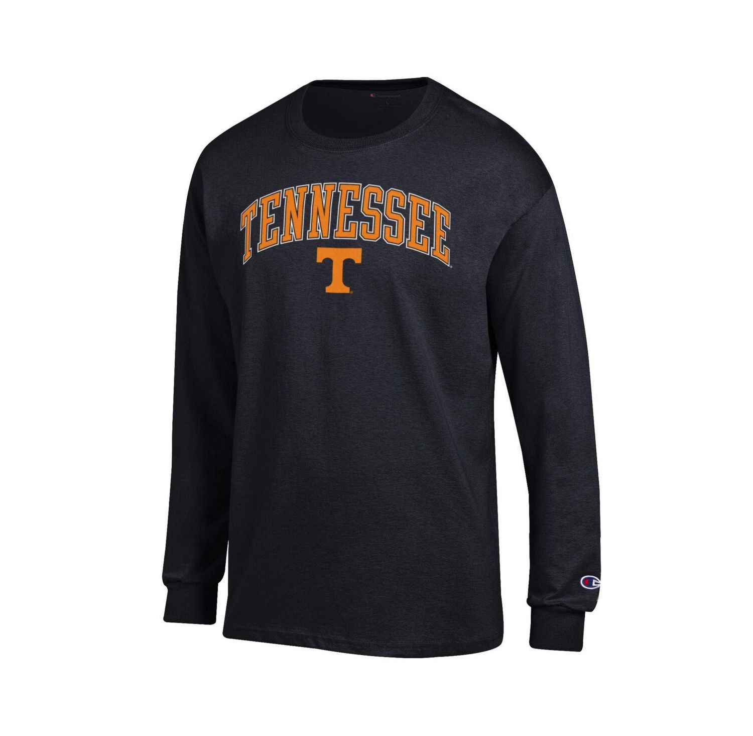Men's Black Tennessee Volunteers Arch Over Logo Long Sleeve T-Shirt