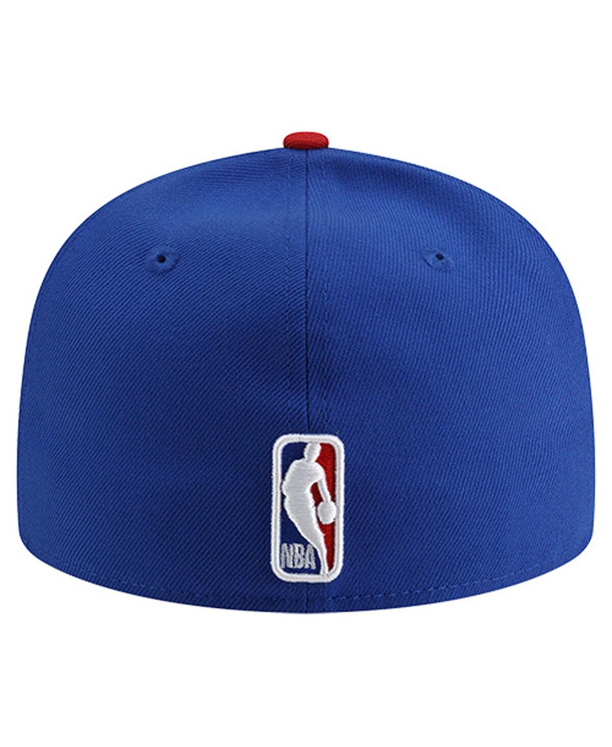New Era Men's Blue Denver Nuggets Statement Edition Jersey Hook 59Fifty Fitted Hat