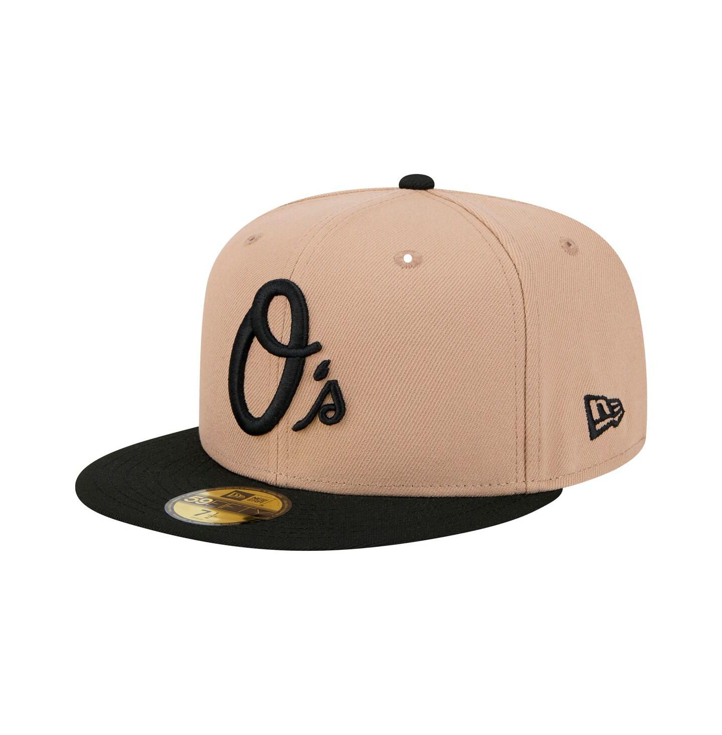 Мужская кепка New Era Khaki Baltimore Orioles 59FIFTY Fitted Hat — фото 1
