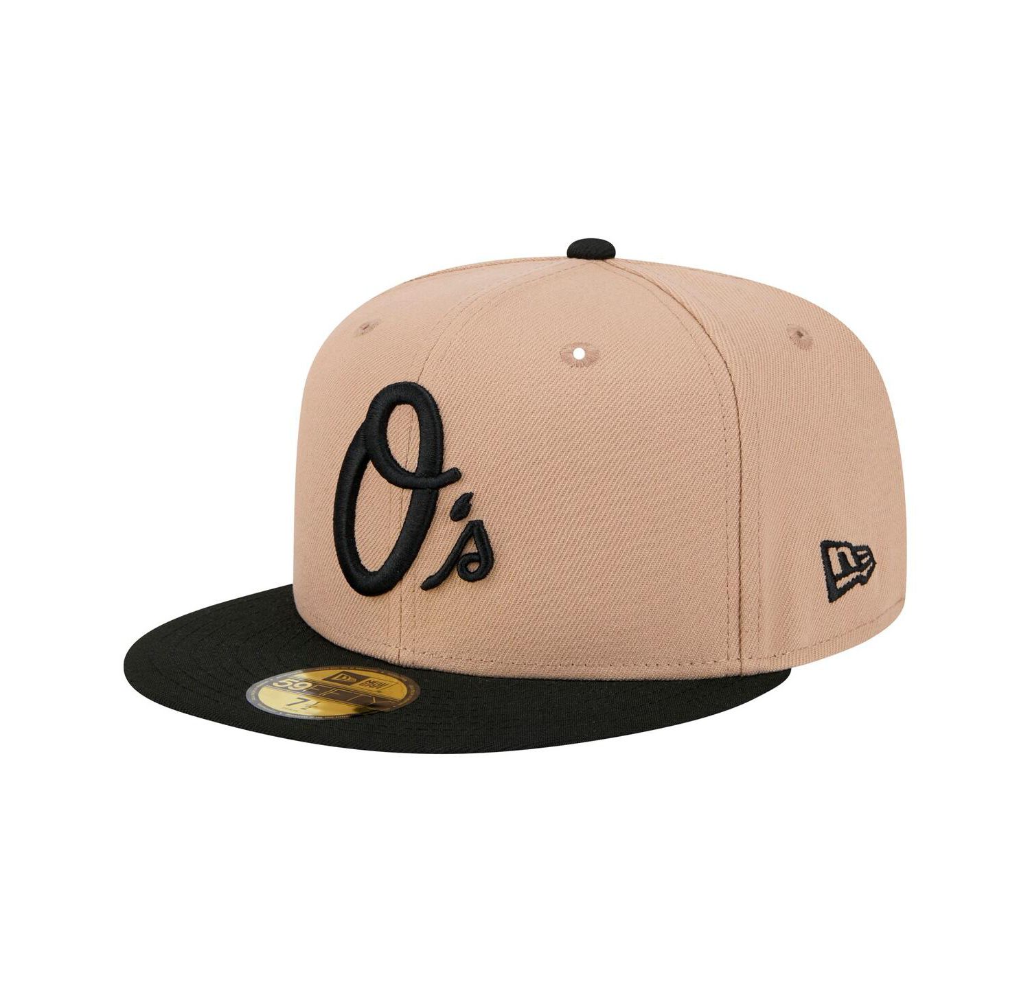 Men's Khaki Baltimore Orioles 59FIFTY Fitted Hat