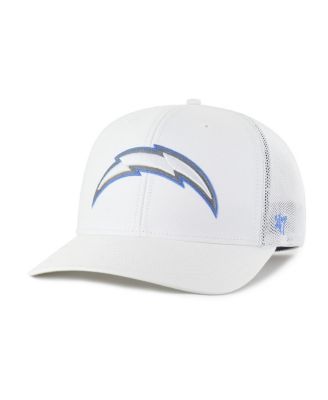 '47 Brand - Men's White Los Angeles Chargers Snowball Trophy Stretch Fit Hat