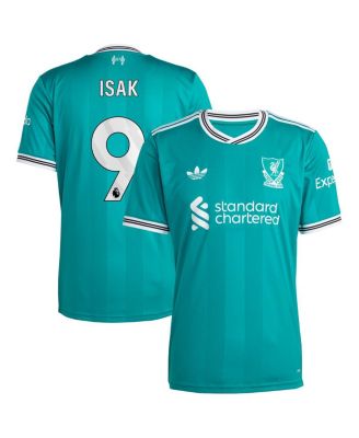adidas - Men's Alexander Isak Green Liverpool 2025/26 Third Replica Player Jersey