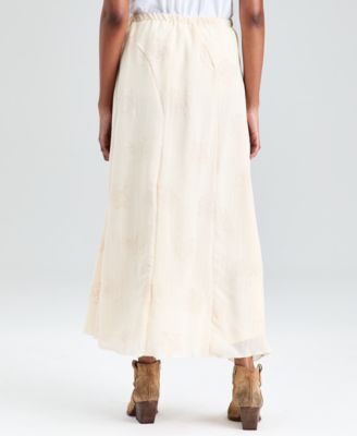 Petite Embroidered Maxi Skirt, Macy's Exclusive