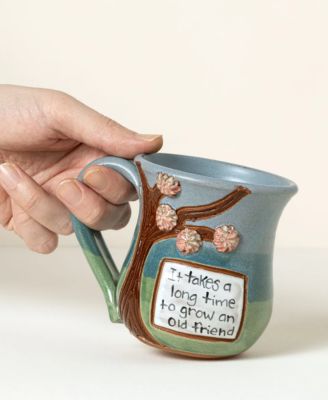 Old Friends Handmade Stoneware Mug