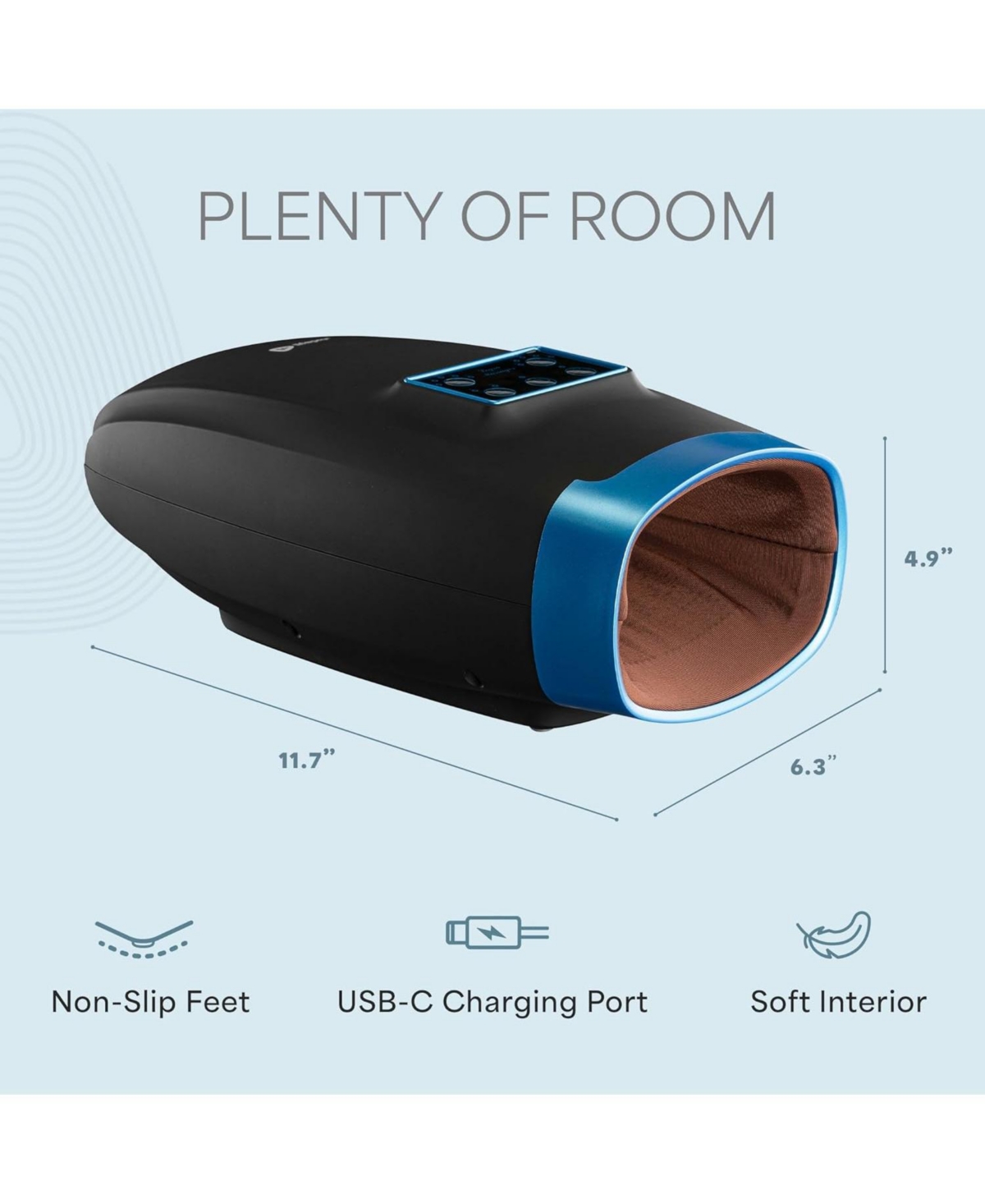 LifePro Hand Massager - for Arthritis and Carpal Tunnel Relief Hand, Wrist Fiinger with Heat Compression