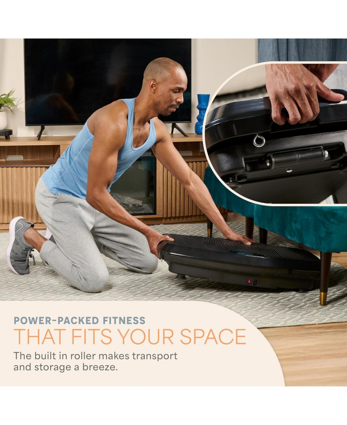 LifePro Hovert 3D Vibration Plate – Dual Motor, Oscillation & Lateral Motion for Whole Body Fitness