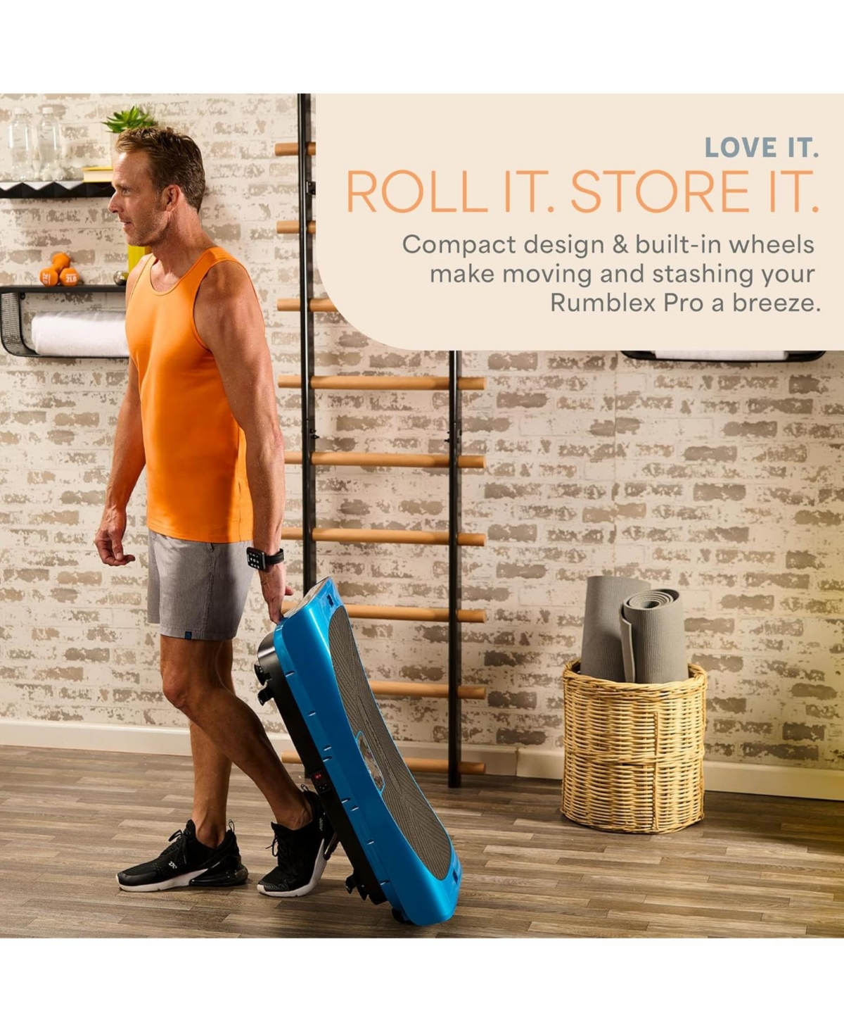 Lifepro Rumblex 4D Pro Vibration Plate - Whole Body Vibration Exercise Machine for Weight Loss, Toning & Wellness, Accessories