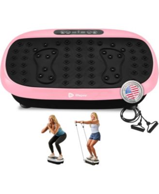 HexaPlate Lite Vibration Plate Exercise Machine – Full Body Vibrating Platform for Lymphatic Drainage, Recovery & Muscle Toning
