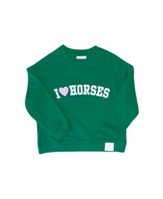 Baby Girls I Heart Horses Sweatshirt