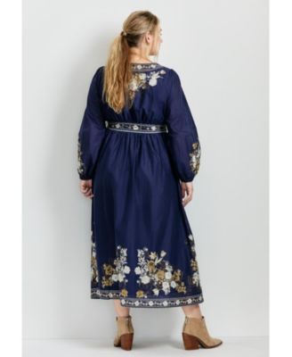 Women's Plus Size Ethereal Escape Maxi Dress
