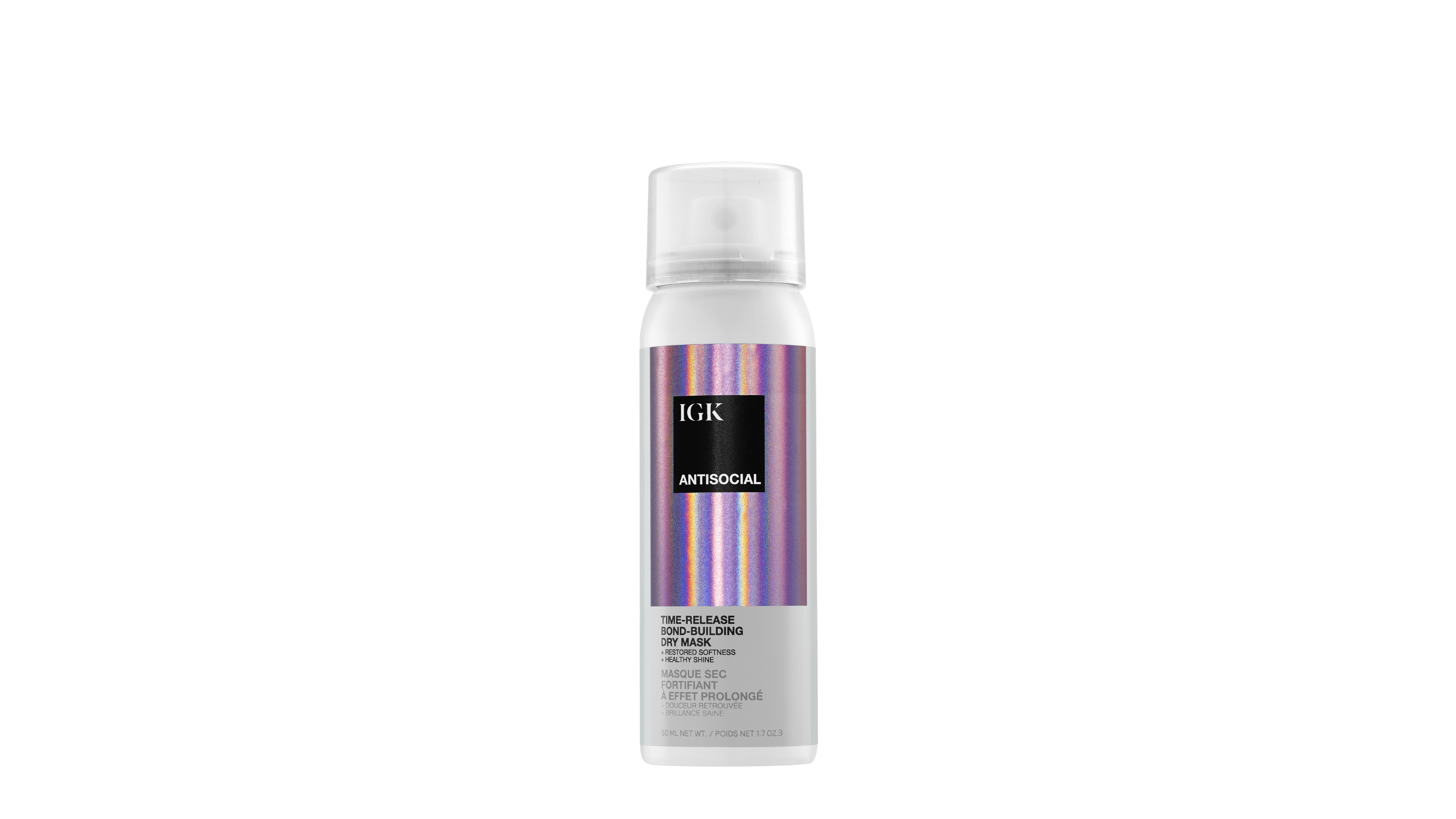 Igk Hair Antisocial Overnight Bond-Building Dry Hair Mask