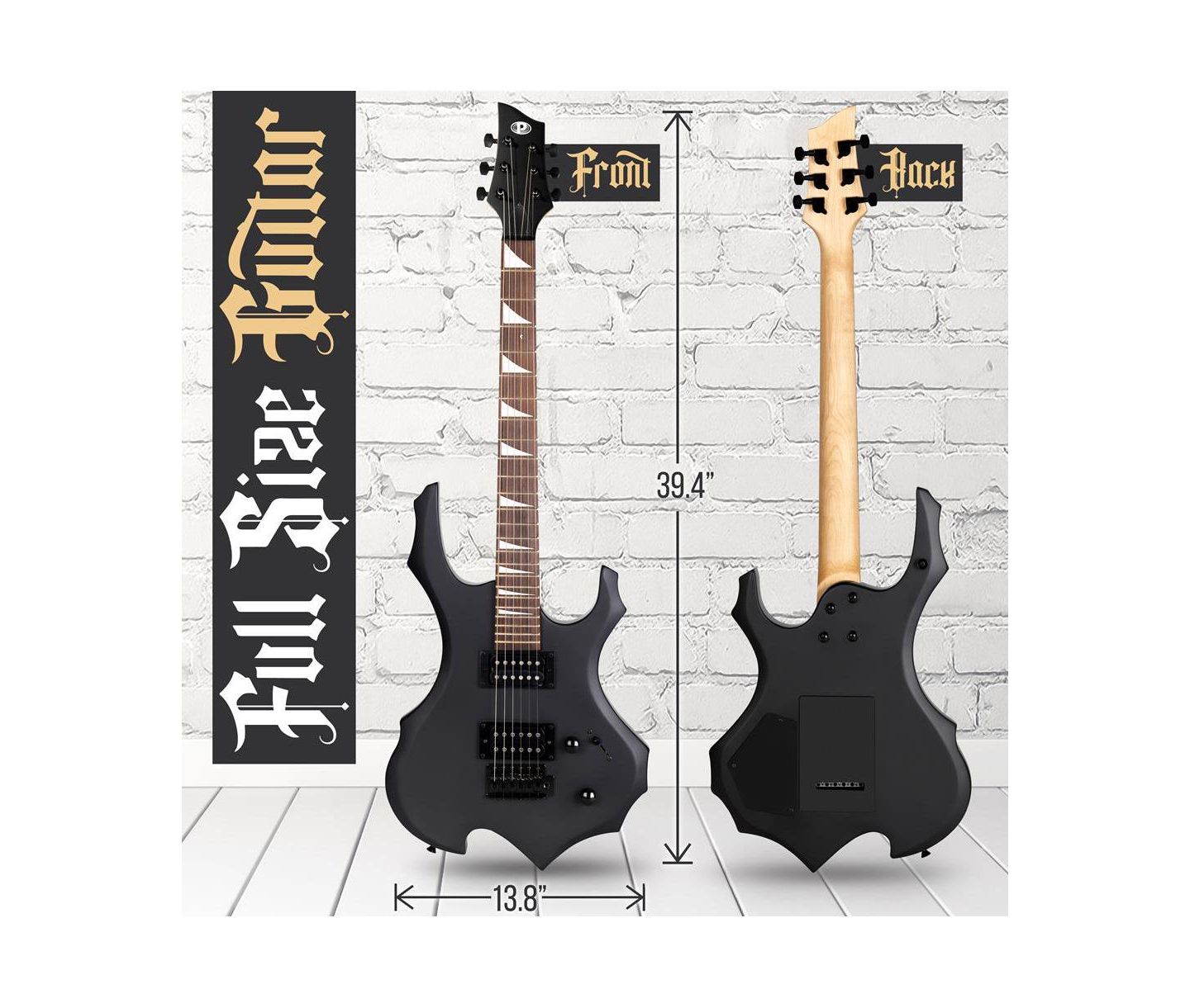 Детские игрушки Pyle Heavy Series EG Fire Full-Size Electric Guitar and Amplifier Kit, Ages 14+ — фото 4