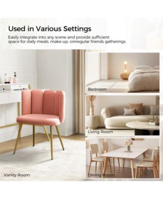 Contemporary Cazilda Side Chair with Tufted Back