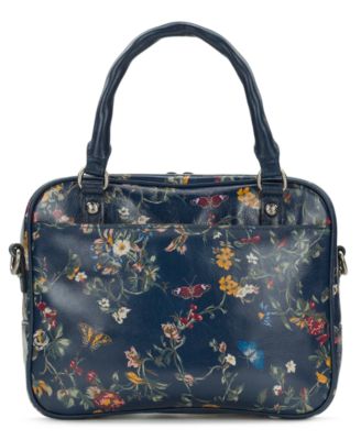 Artena Medium Crossbody Satchel Bag with Scarf