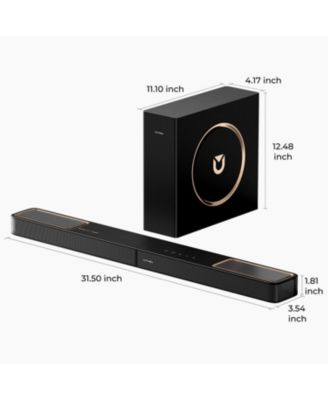 Skywave F30 3.1.2ch Sound Bar with Dolby Atmos for Smart TV, Home Theater, 300W