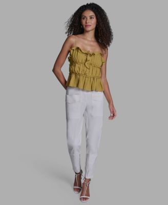 Women's Sleeveless Square Neck Tank Top