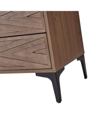 Auguste 2-Drawer Nightstand with Charging Port