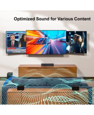 Poseidon M3T 5.1 Surround Sound Bar, with Wireless Subwoofer and Rear Speakers, 350W