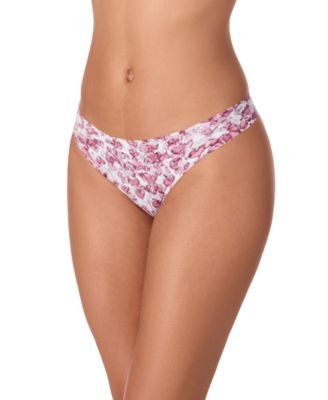 Women's Litewear Cut Anywear Logo Thong Underwear-DK5026
