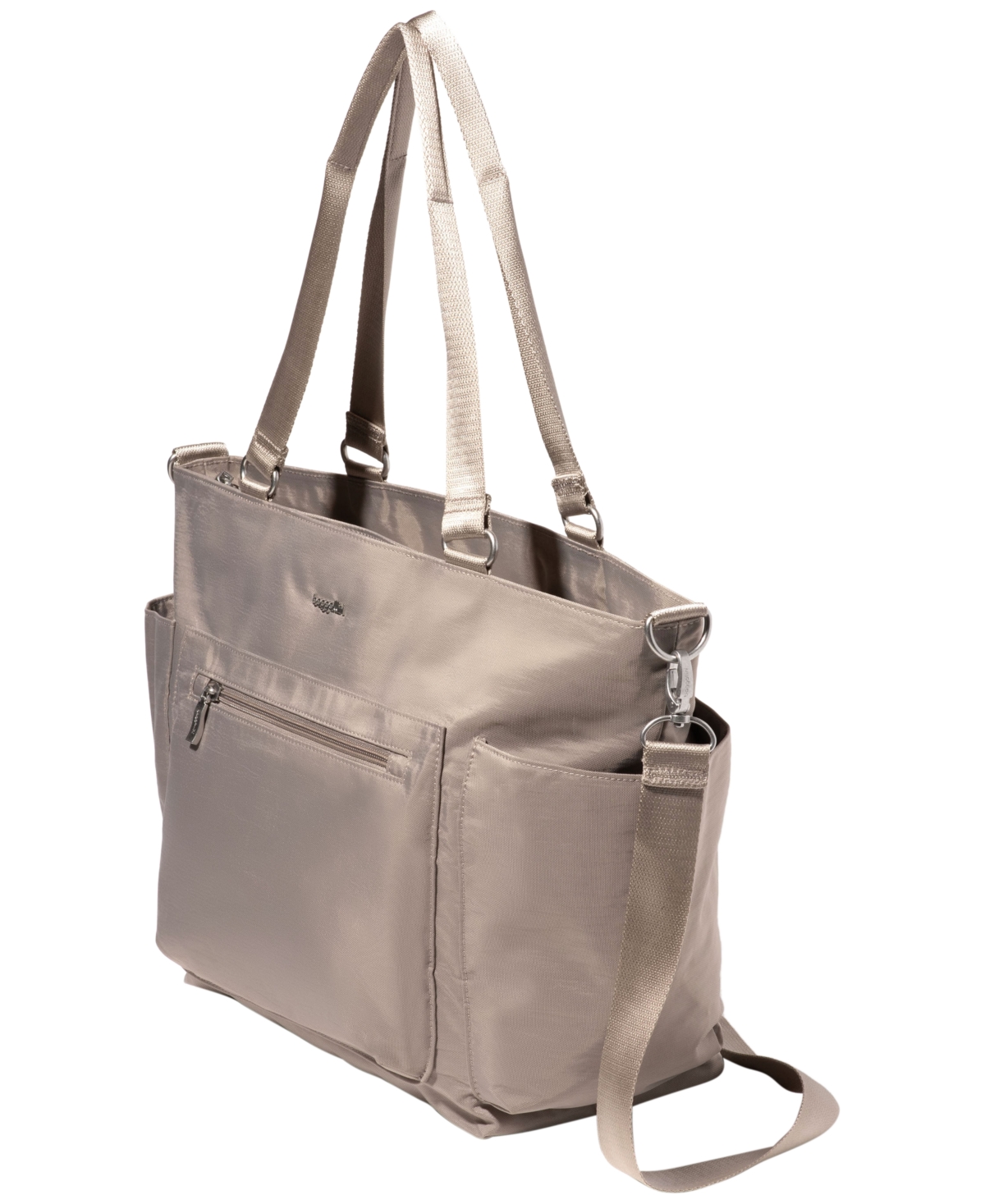 Baggallini Extra Large Modern Avenue Tote Bag In Gray