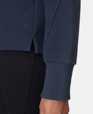 Women's Peaceful Rib Half-Zip Cropped Sweatshirt