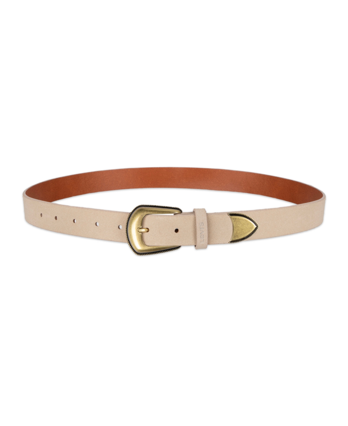 Levi's Women's Western Style Rope Detail Buckle Belt In Brown