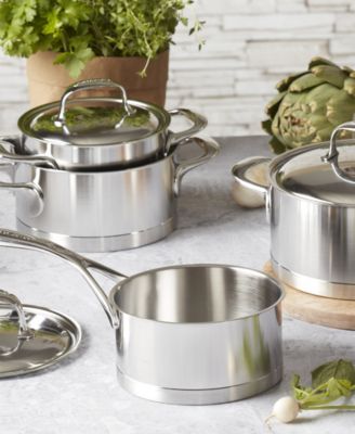 Atlantis 7 Stainless Steel 10-Pc. Cookware Set